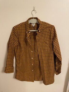 J. Crew Men's Check Button-Down Shirt